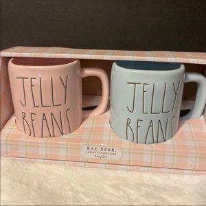 Rae Dunn Jelly Beans Mug Duo Set